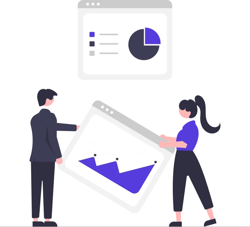 Results dashboard illustration